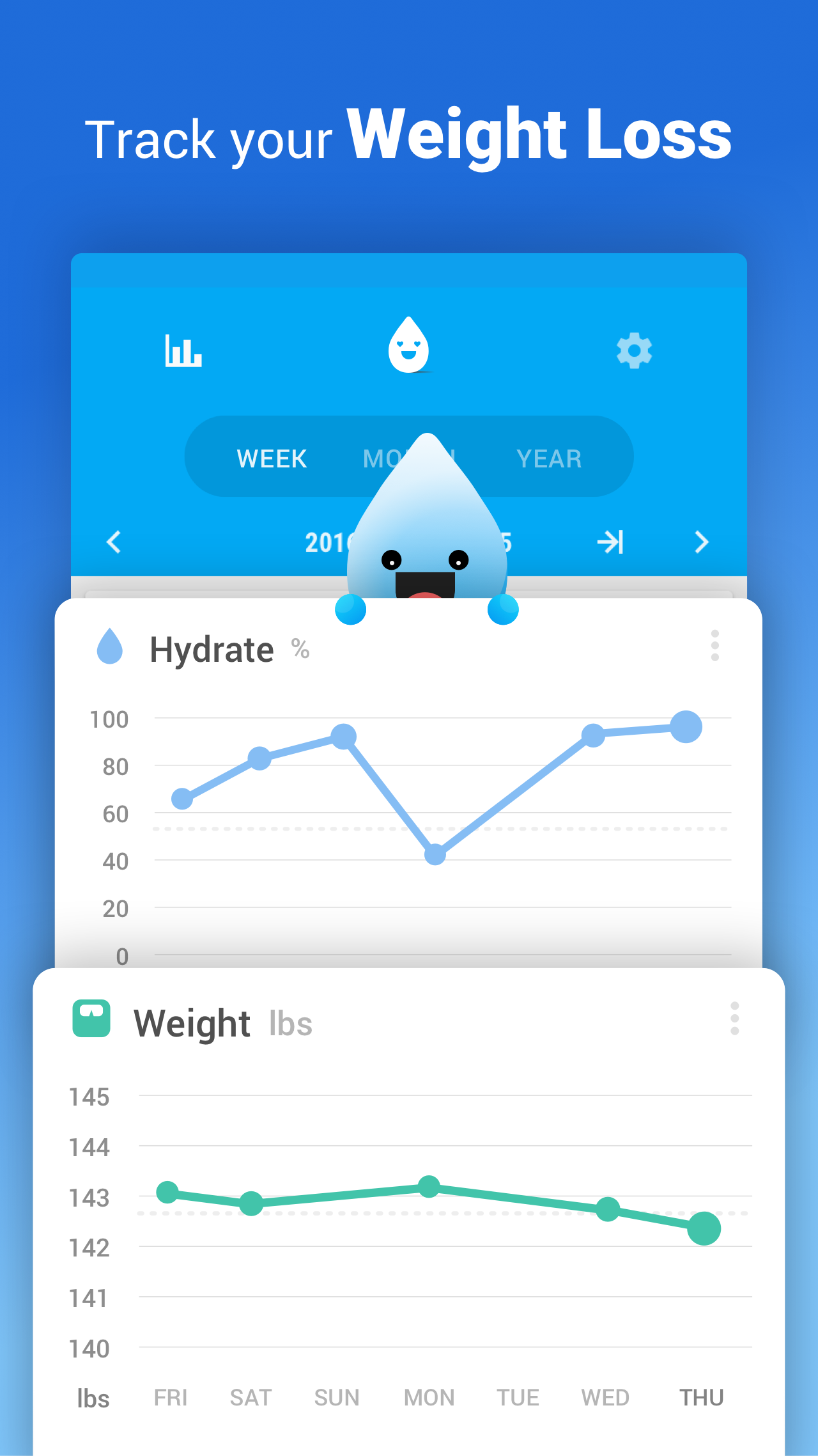 اسکرین شات 5 برنامه Drink Water Reminder