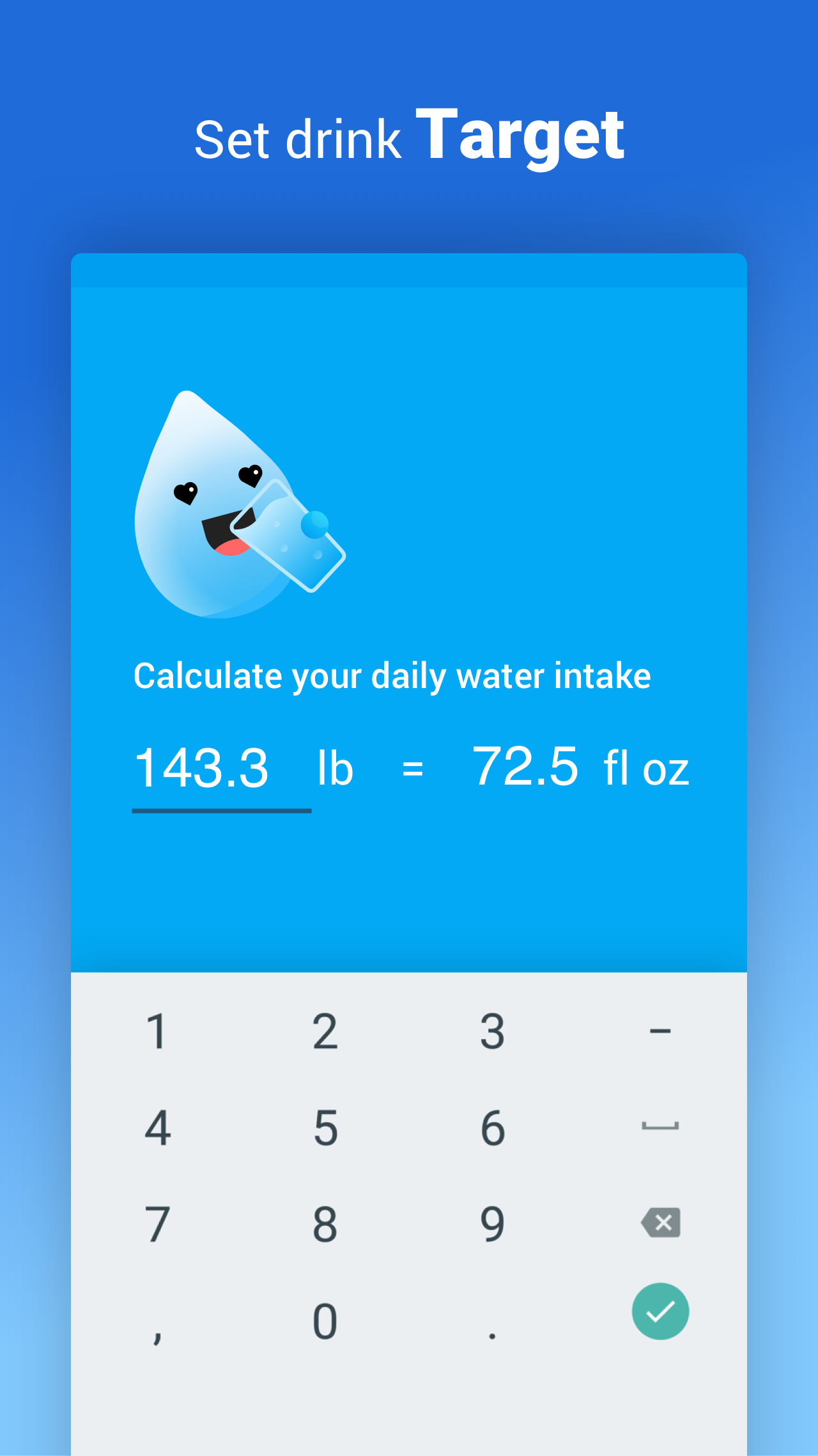 اسکرین شات 2 برنامه Drink Water Reminder