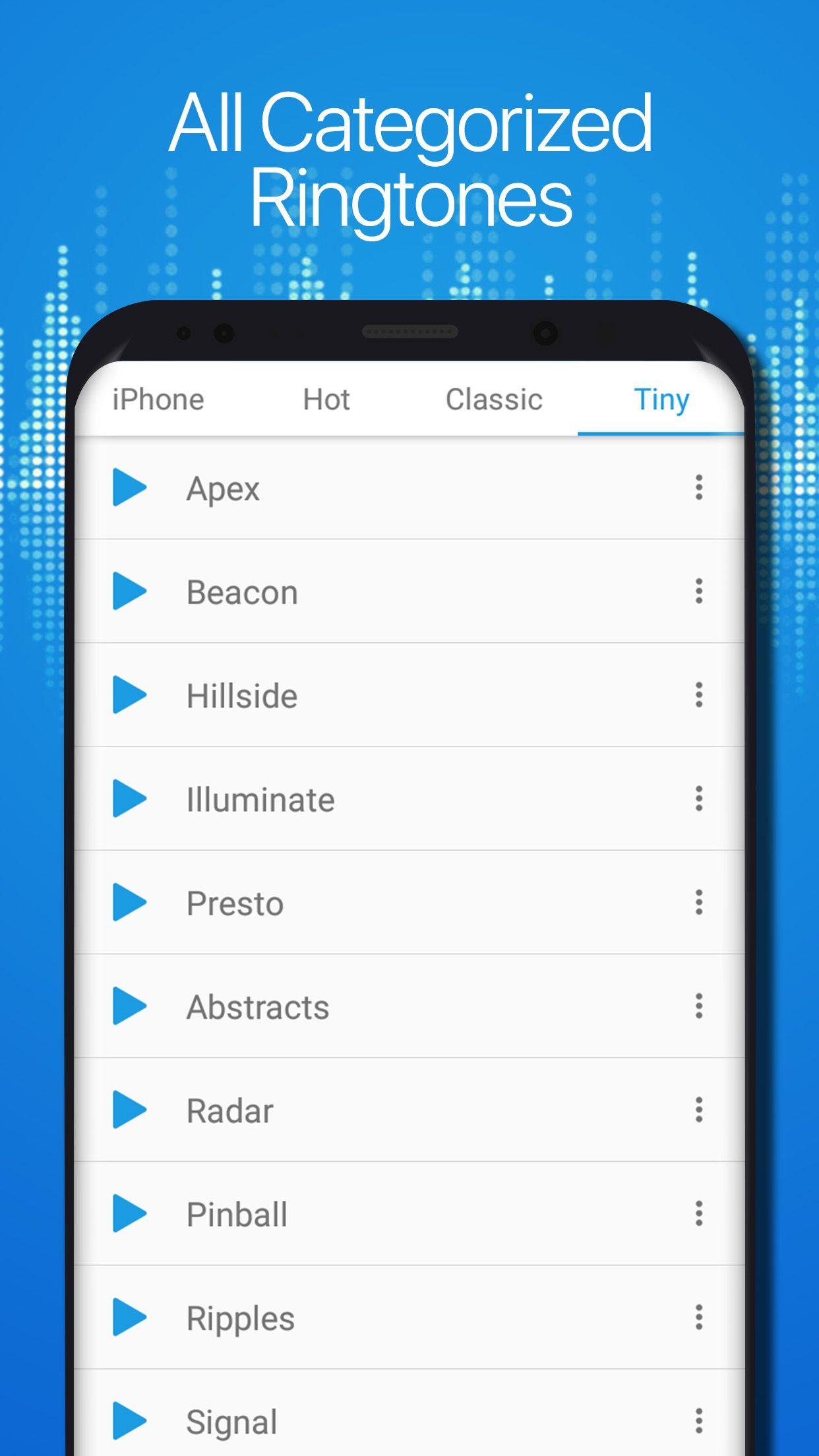 اسکرین شات 4 برنامه iRingtone - iPhone Ringtone