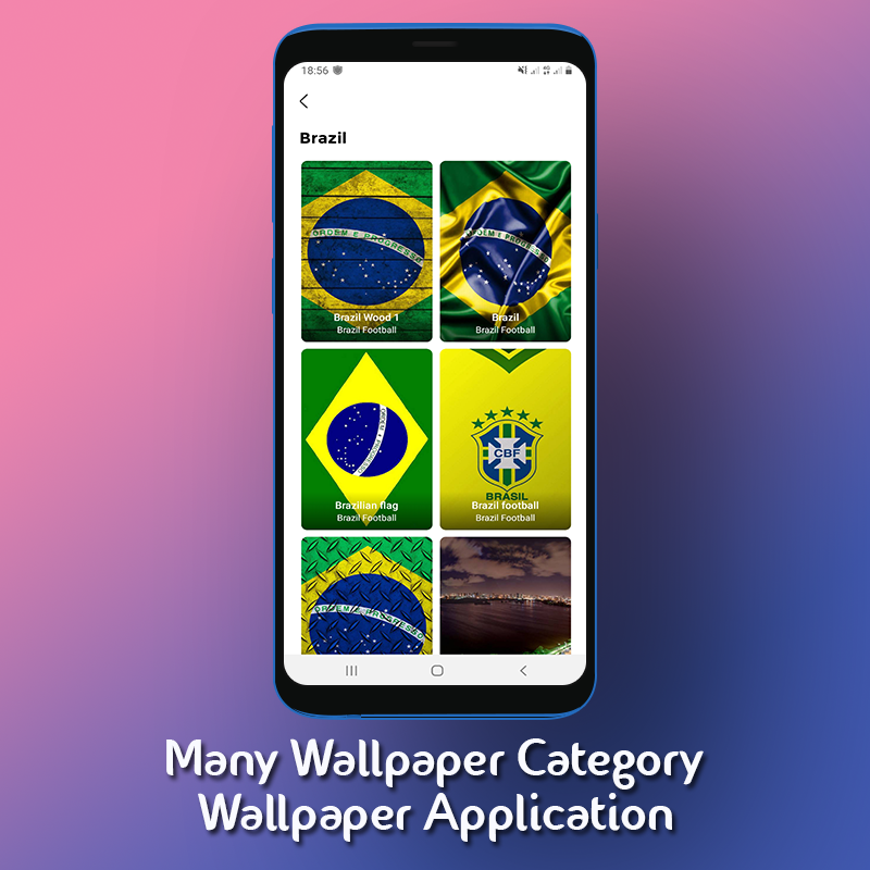 اسکرین شات 2 برنامه Brazil Football Team Wallpaper