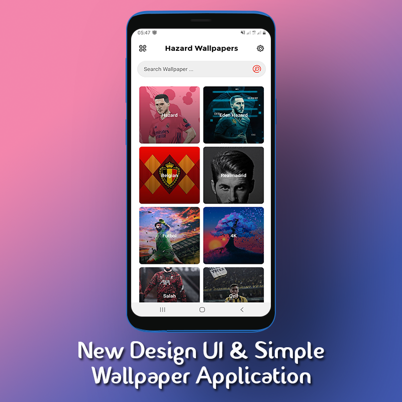 اسکرین شات 1 برنامه Eden Hazard Wallpaper HD