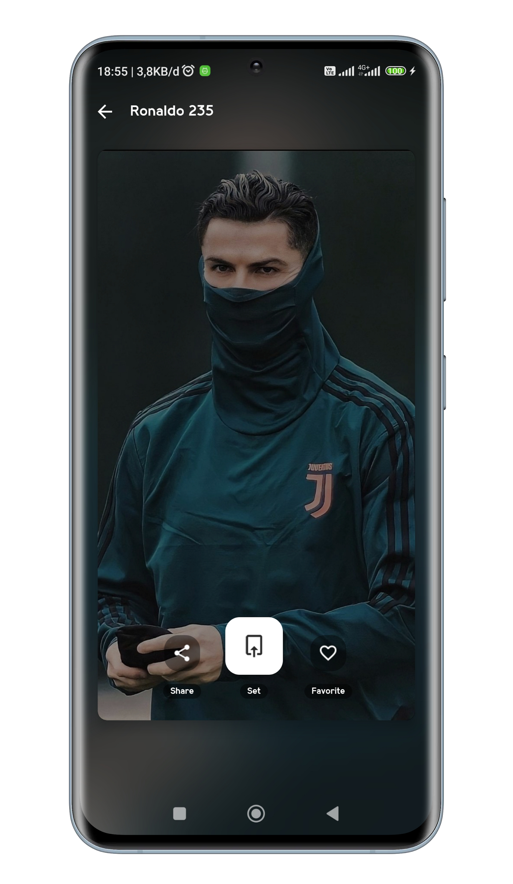 اسکرین شات 2 برنامه Ronaldo Wallpaper HD