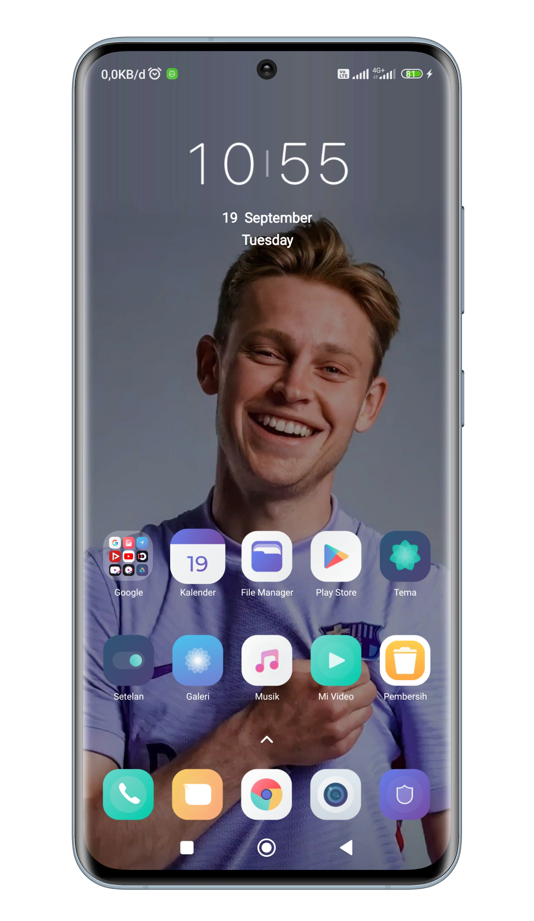 اسکرین شات 6 برنامه Soccer Wallpapers