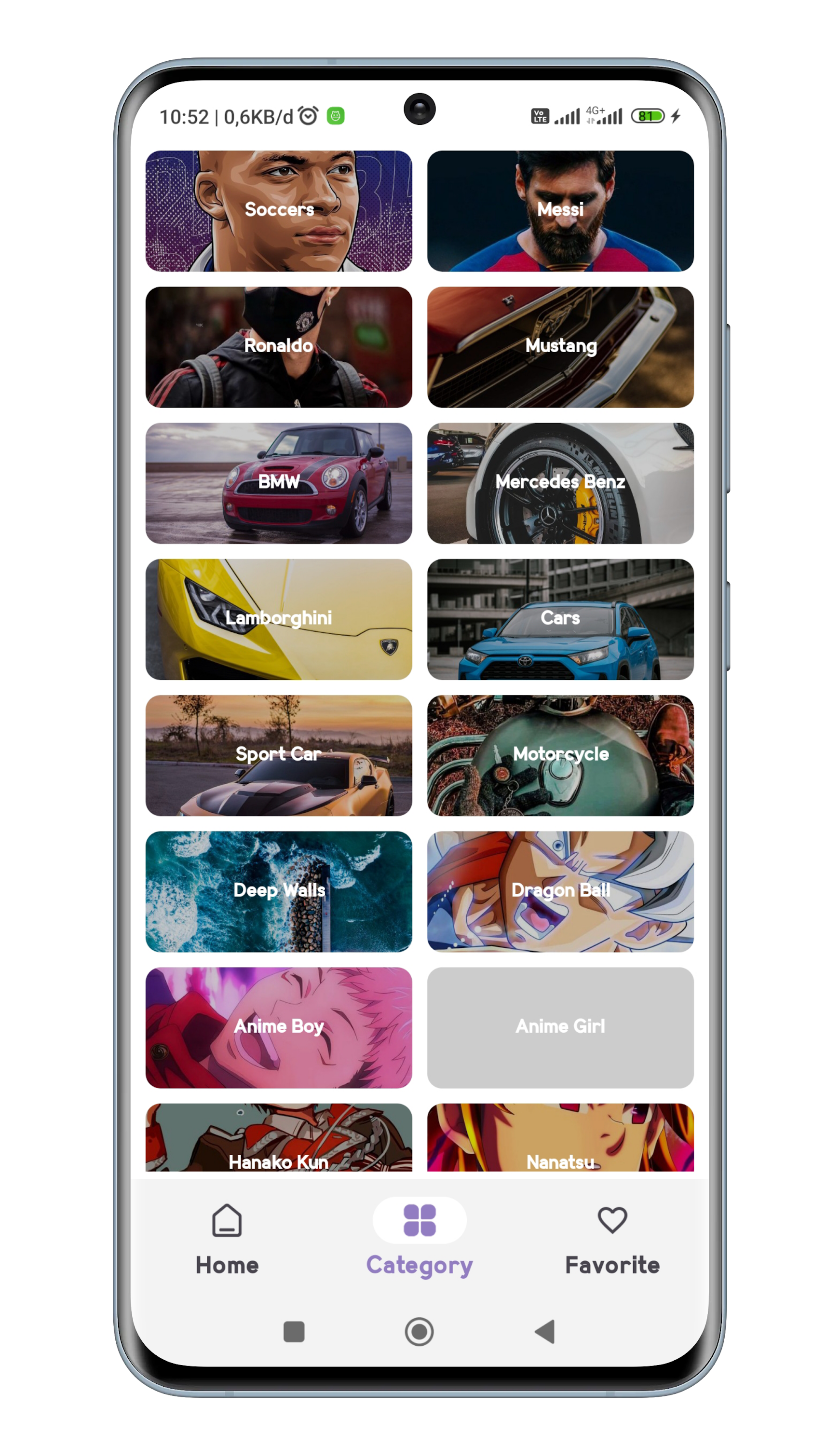 اسکرین شات 4 برنامه Soccer Wallpapers