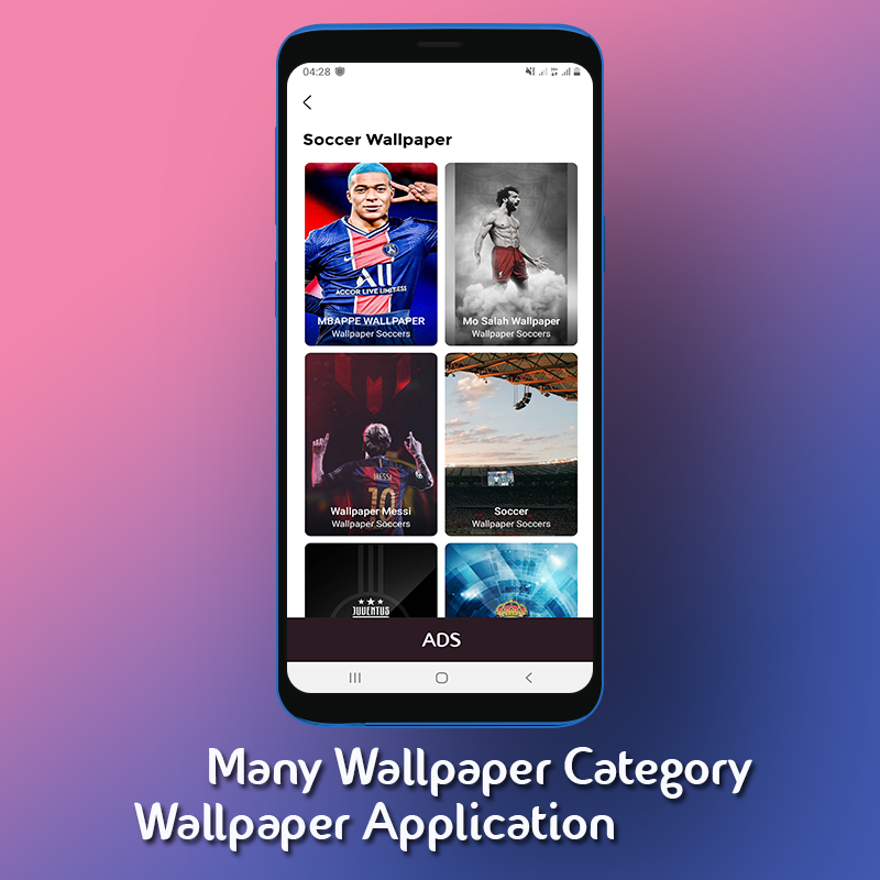 اسکرین شات 8 برنامه Soccer Wallpapers