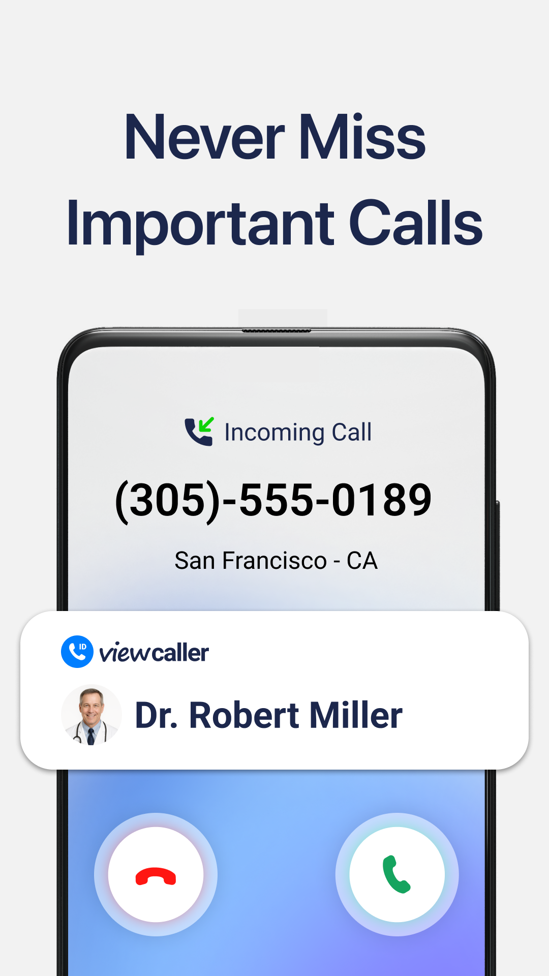 اسکرین شات 2 برنامه ViewCaller: Caller ID & Block