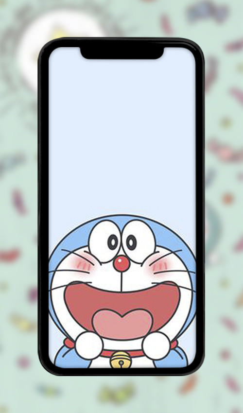 اسکرین شات 6 برنامه Blue Cat Cartoon Wallpaper HD