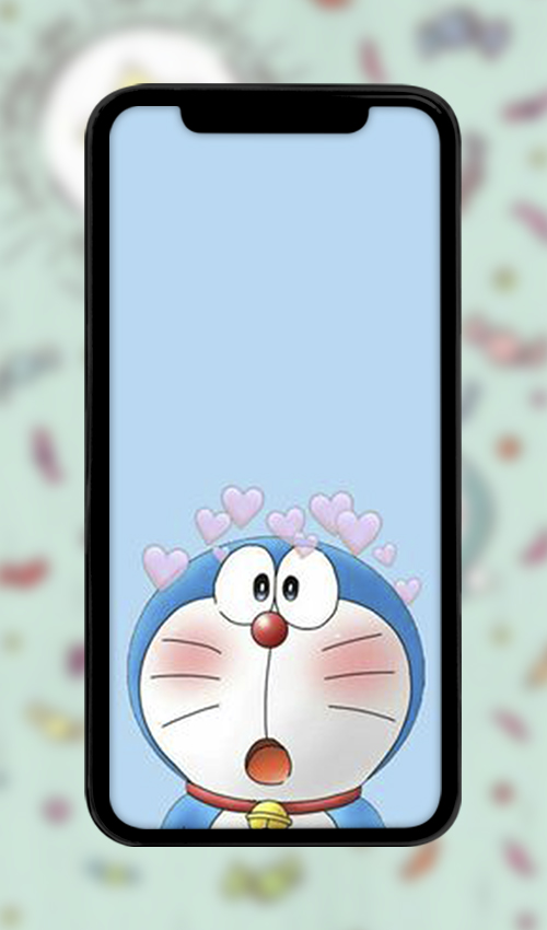 اسکرین شات 3 برنامه Blue Cat Cartoon Wallpaper HD