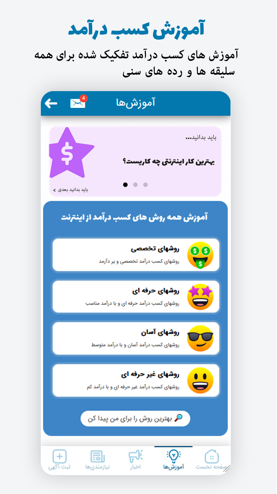 اسکرین شات 2 برنامه کارنتی | درآمد اینترنتی