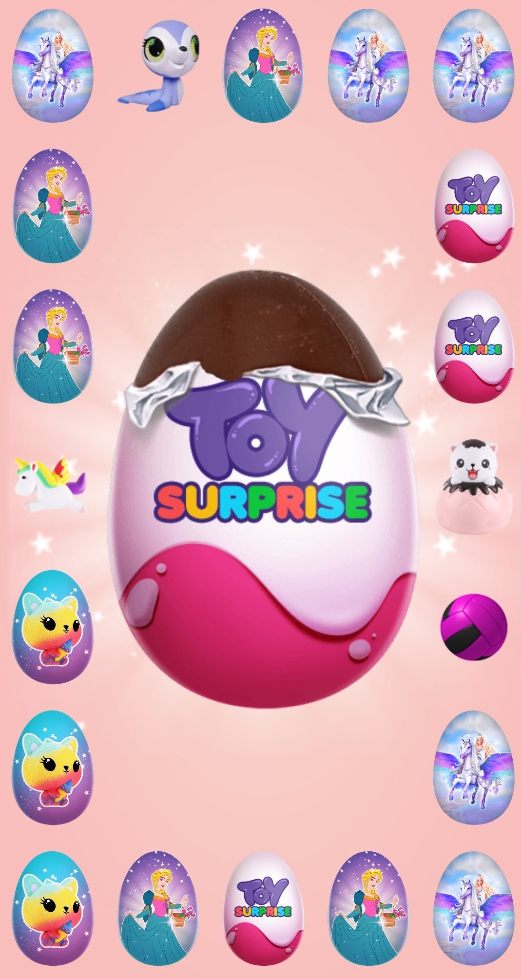اسکرین شات 1 بازی Surprise Eggs Classic