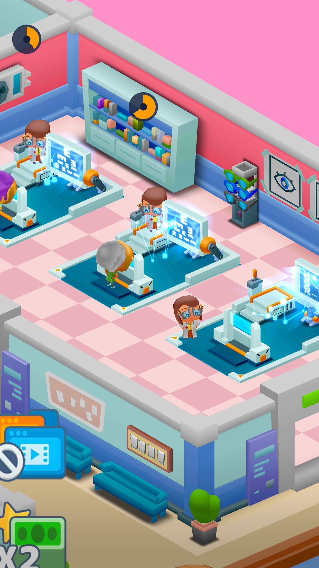 اسکرین شات 5 بازی Idle Frenzied Hospital Tycoon