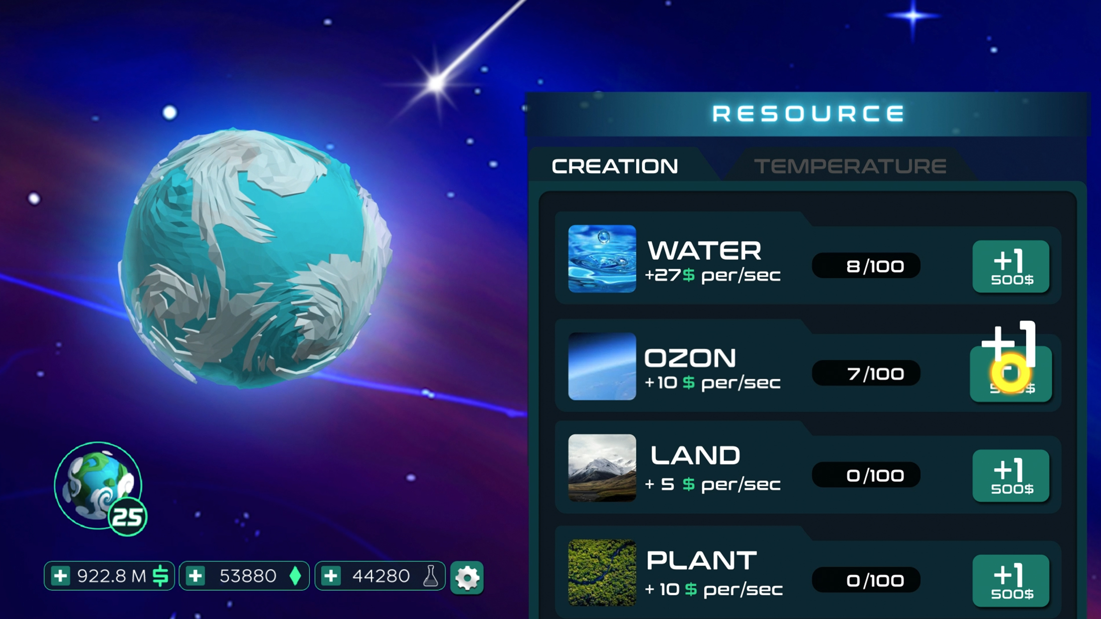اسکرین شات 2 بازی Idle Universe: Planet Miner
