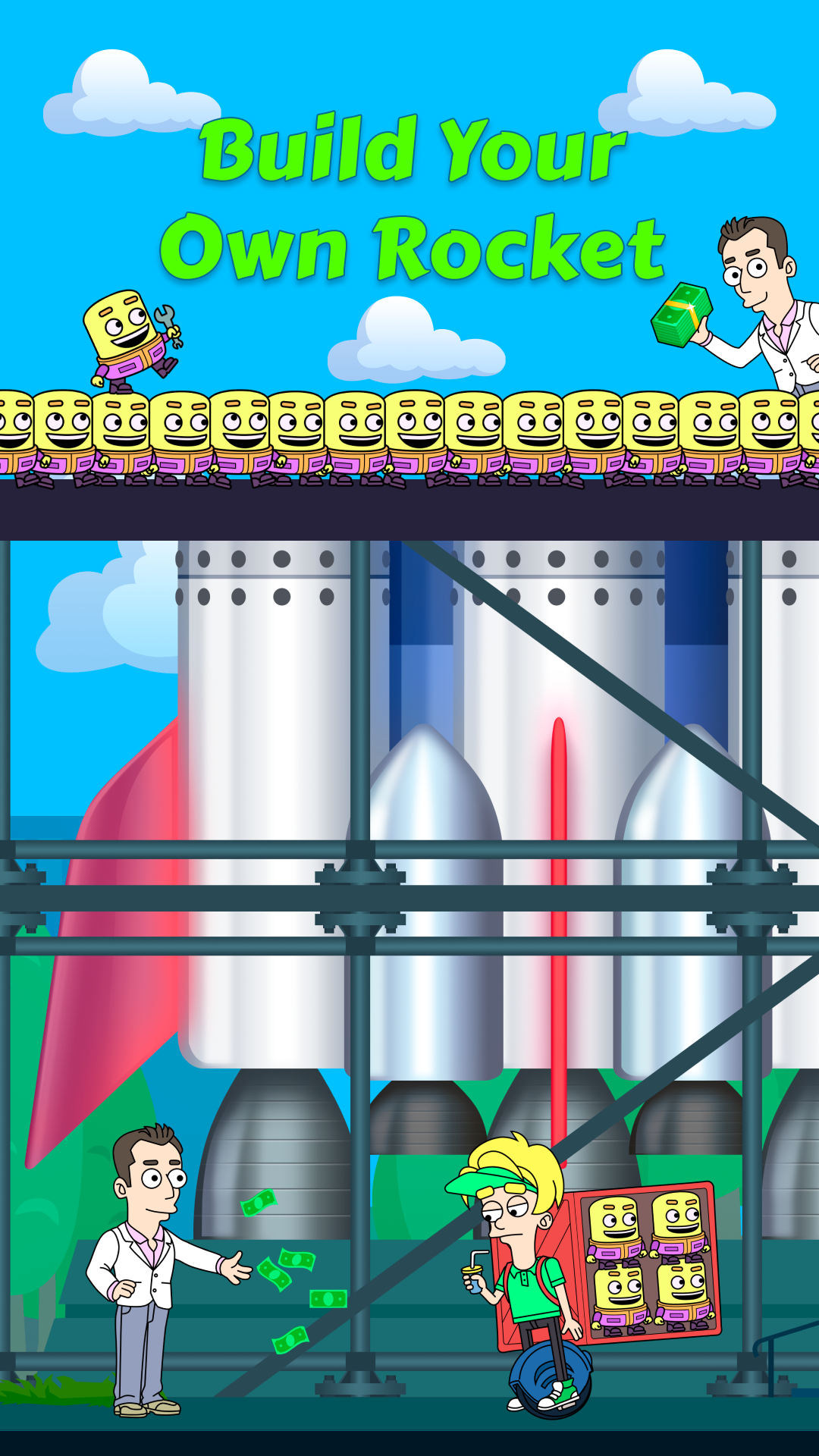 اسکرین شات 1 بازی Idle Rocket Tycoon