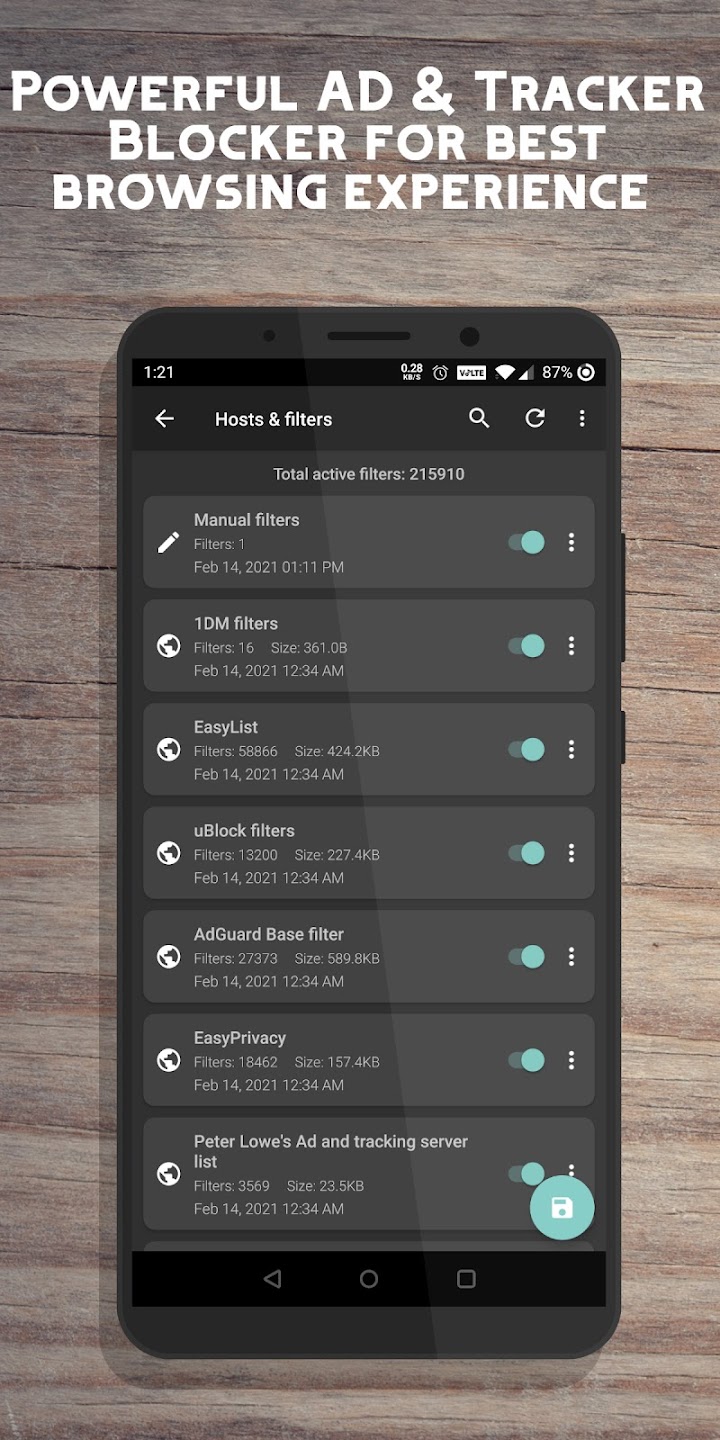 اسکرین شات 6 برنامه 1DM Lite: Video, Torrent Download manager