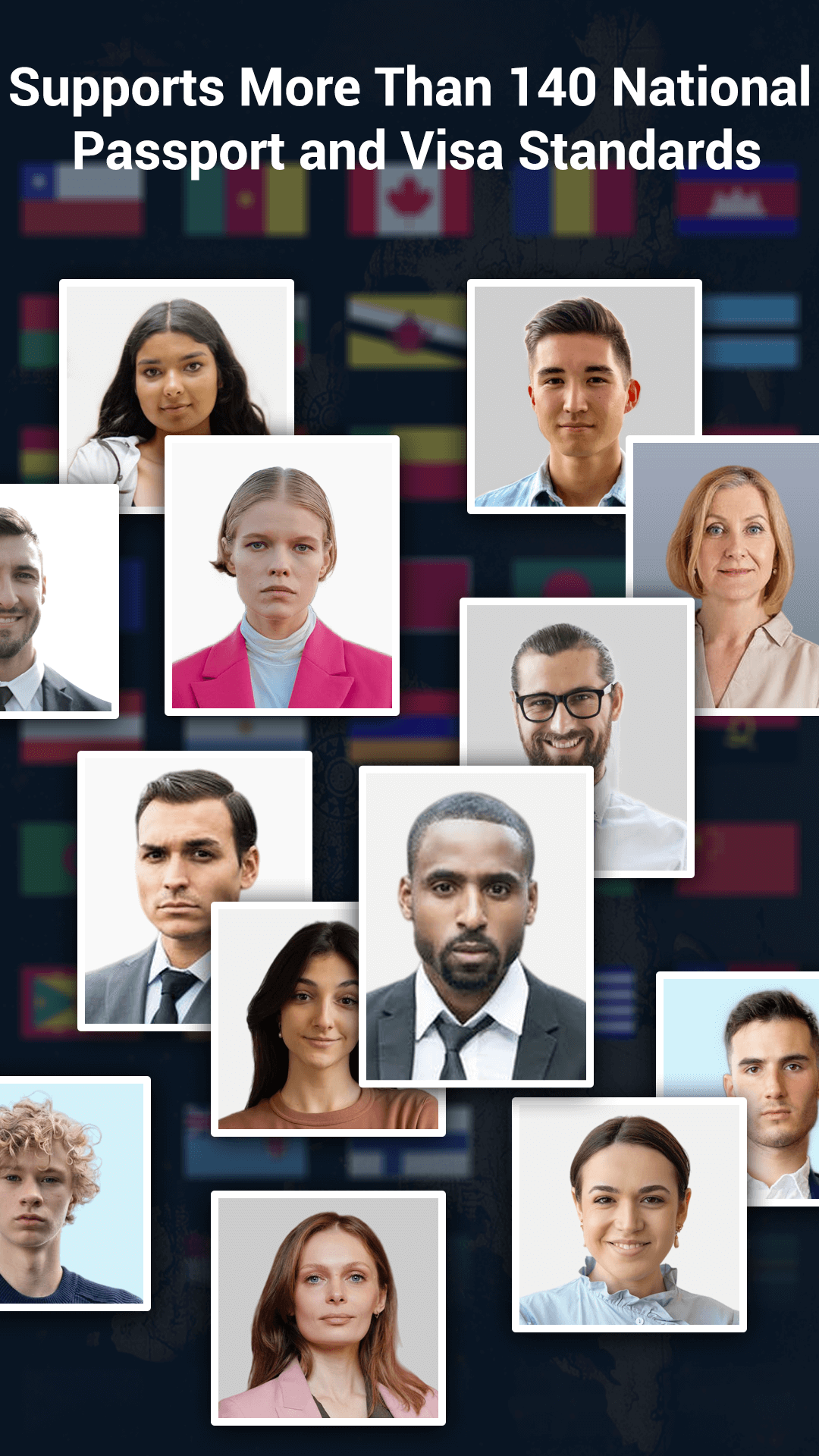 اسکرین شات 7 برنامه ID Photo & Passport Portrait