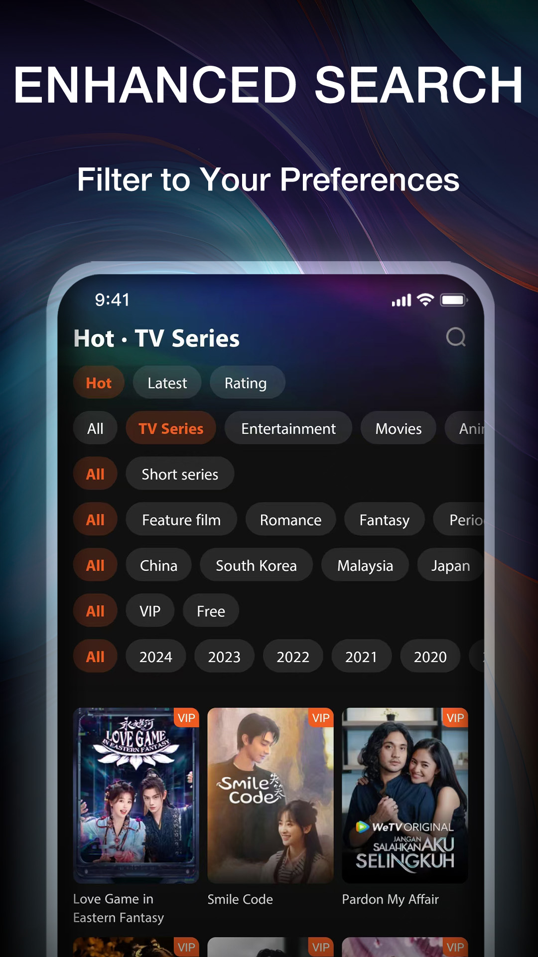 اسکرین شات 2 برنامه iflix: Asian & Local Dramas