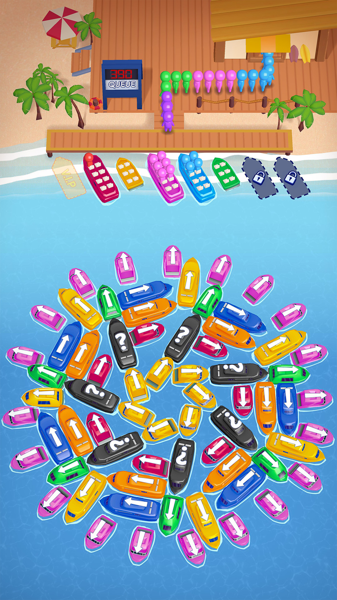 اسکرین شات 2 بازی Boat Out: Traffic Jam