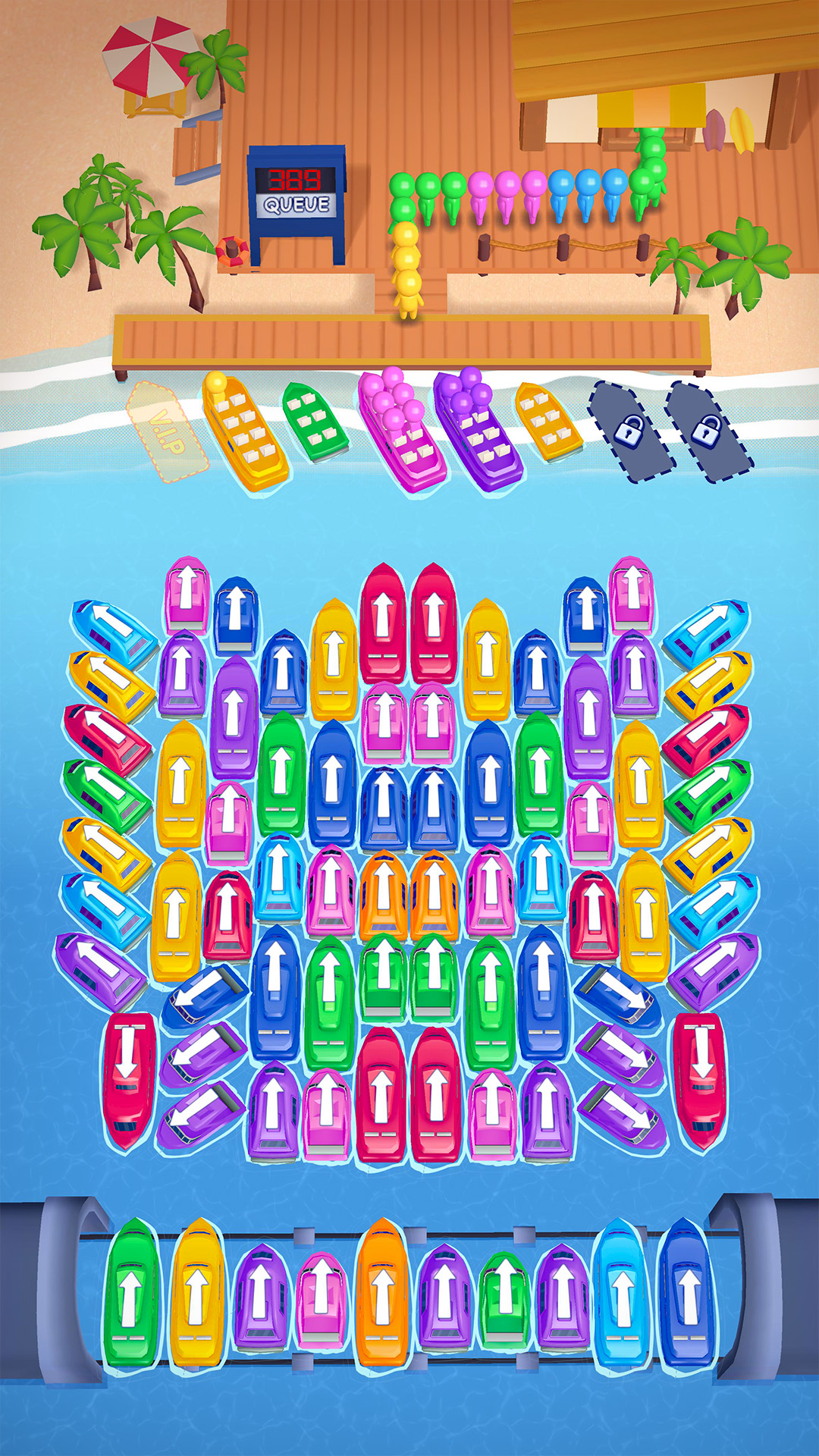 اسکرین شات 4 بازی Boat Out: Traffic Jam