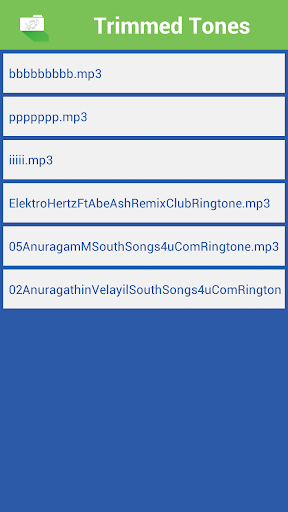 اسکرین شات 6 برنامه Mp3 Cutter & Merger
