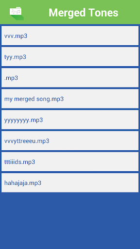 اسکرین شات 7 برنامه Mp3 Cutter & Merger