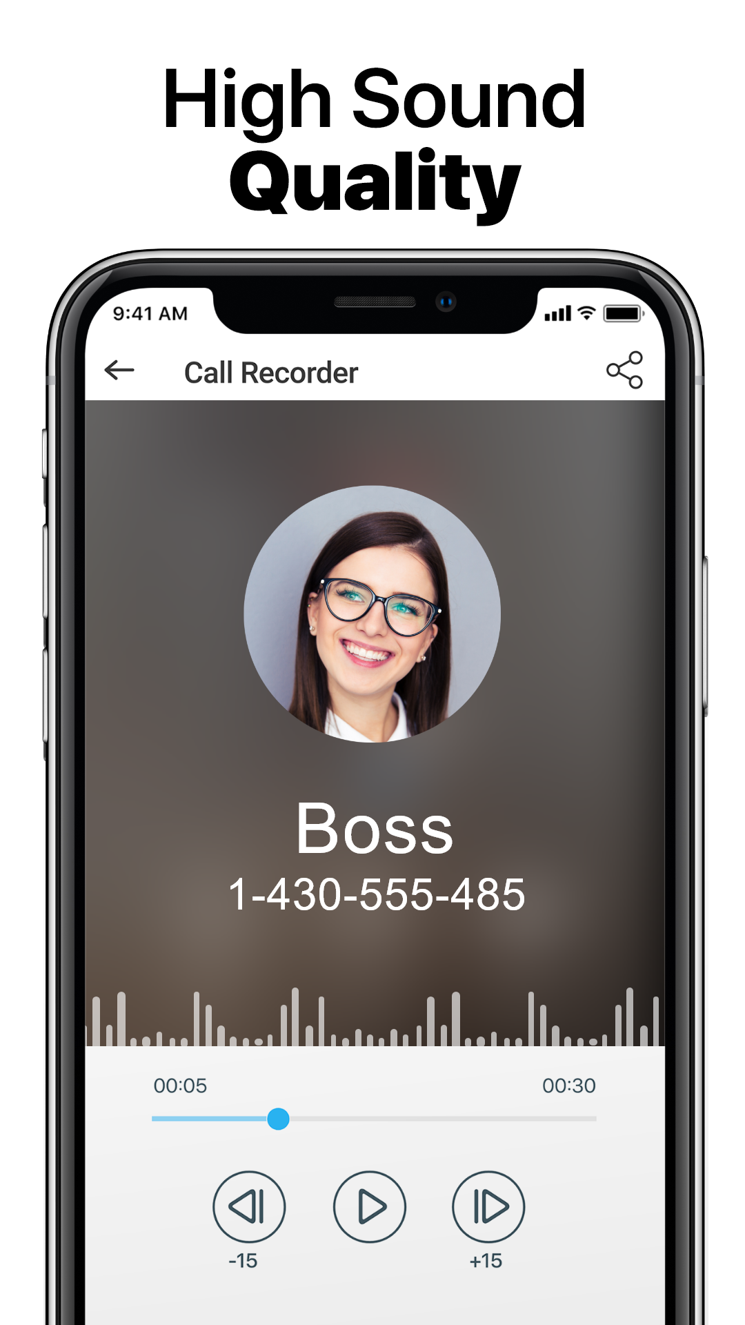 اسکرین شات 6 برنامه Call Recorder Automatic