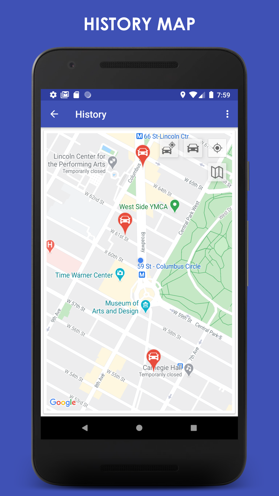 اسکرین شات 6 برنامه ParKing: Where is my car? Find