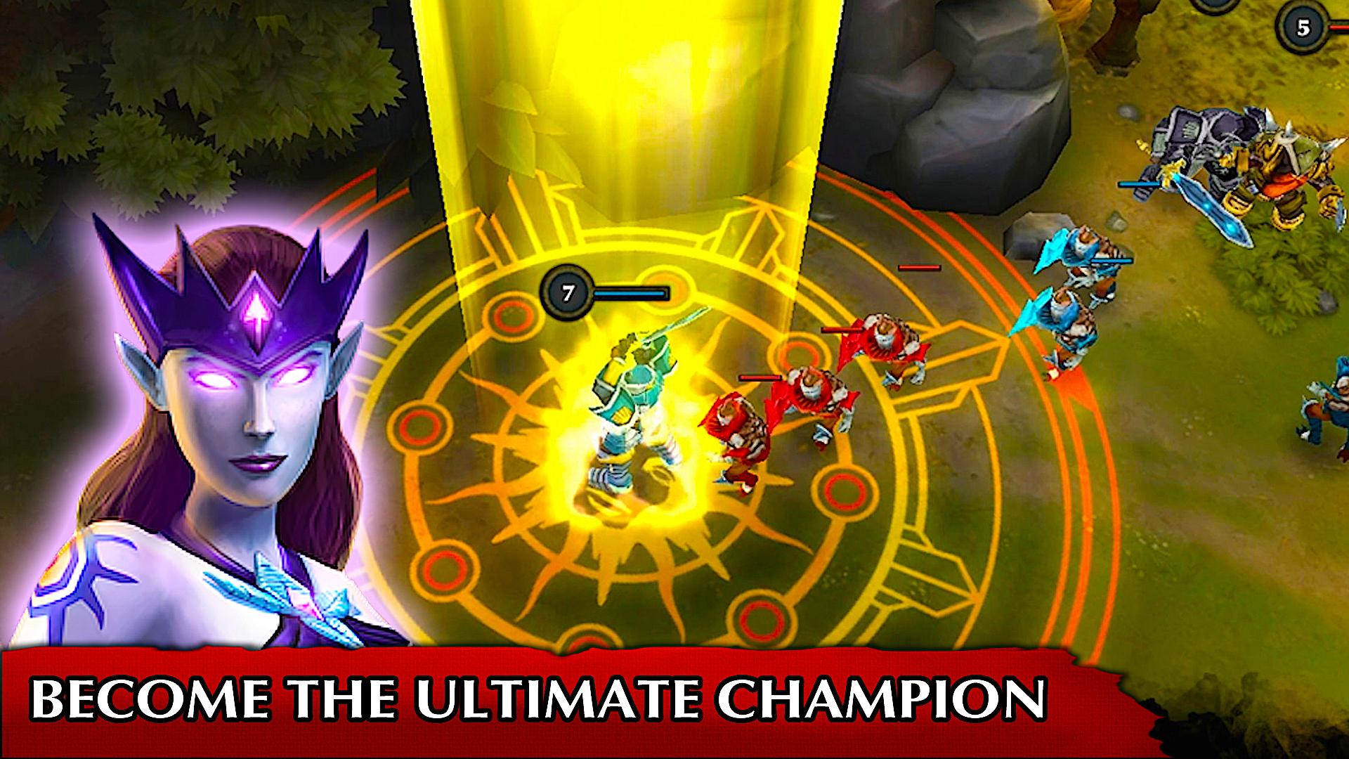 اسکرین شات 1 بازی Legendary Heroes MOBA Offline