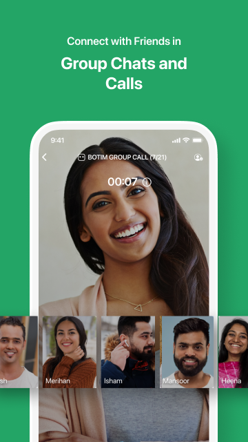اسکرین شات 4 برنامه BOTIM - Video and Voice Call