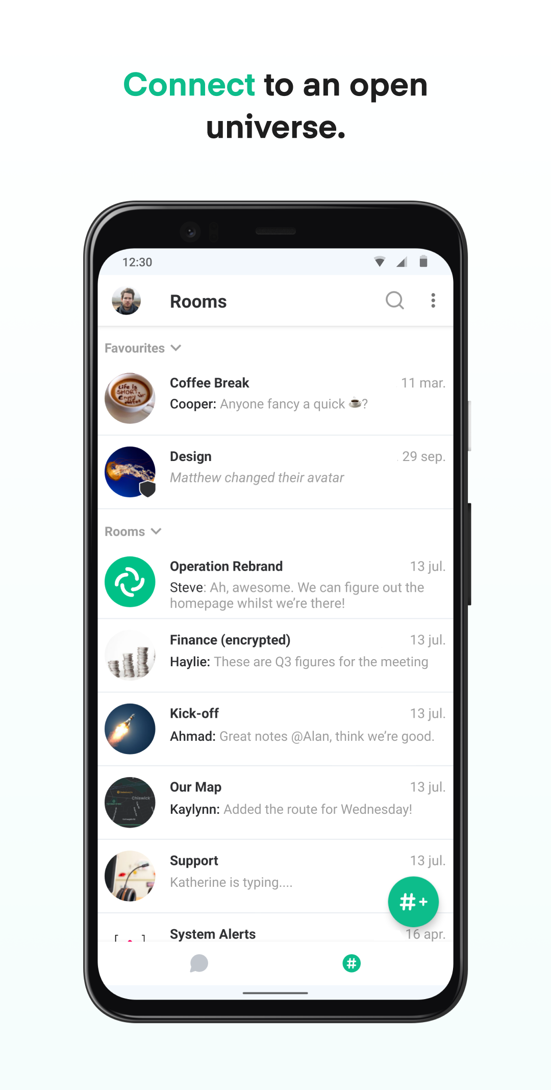 اسکرین شات 3 برنامه Element - Secure Messenger
