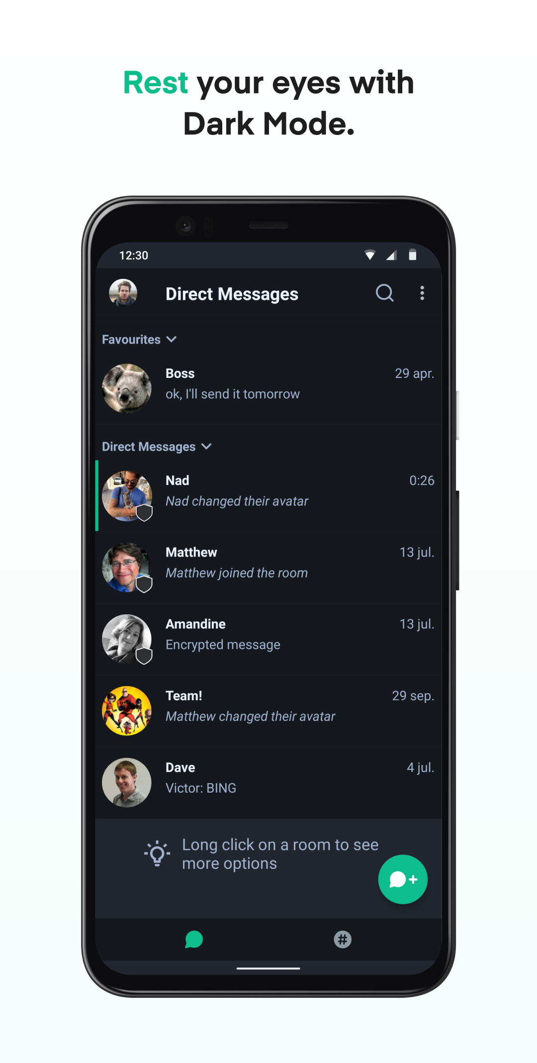 اسکرین شات 5 برنامه Element - Secure Messenger