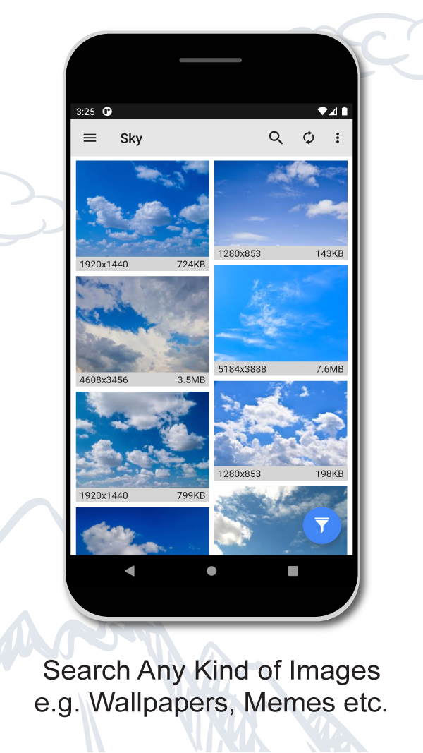 اسکرین شات 1 برنامه Image Downloader, Image Search