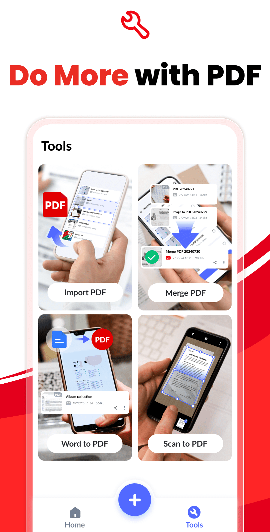 اسکرین شات 6 برنامه Image to PDF - PDF Maker