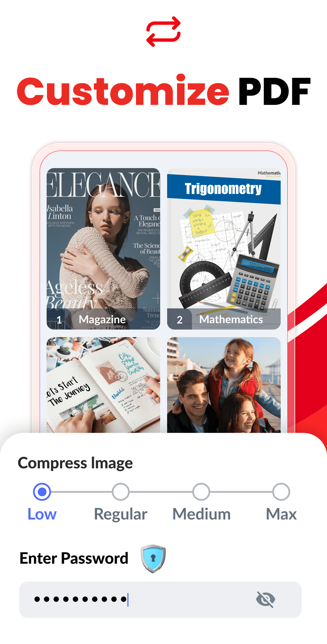 اسکرین شات 4 برنامه Image to PDF - PDF Maker