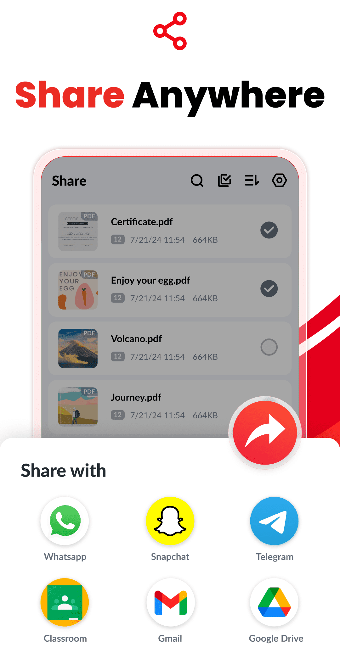 اسکرین شات 5 برنامه Image to PDF - PDF Maker
