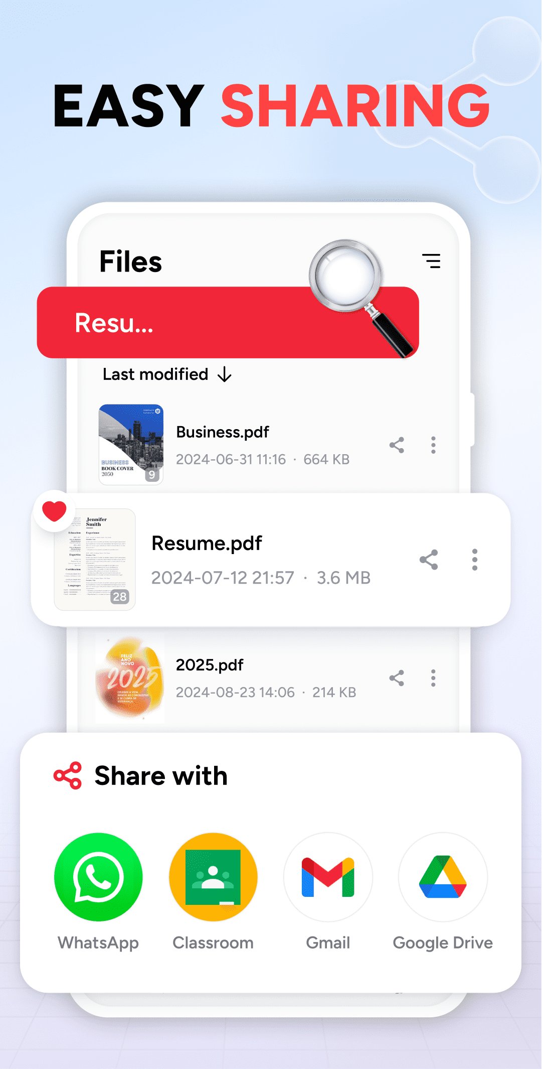 اسکرین شات 6 برنامه Image to PDF - PDF Reader