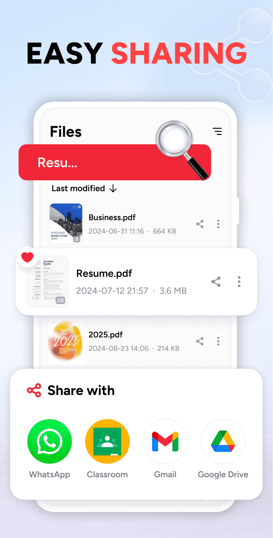 اسکرین شات 6 برنامه Image to PDF - PDF Reader