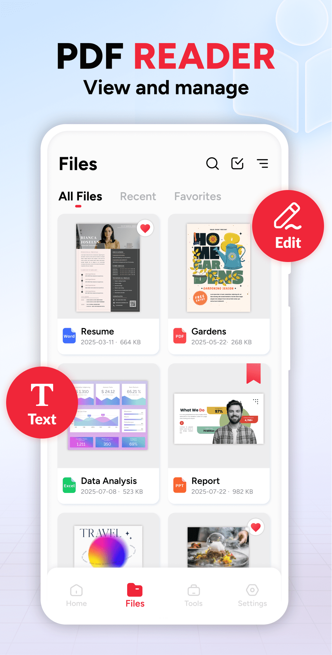 اسکرین شات 2 برنامه Image to PDF - PDF Reader