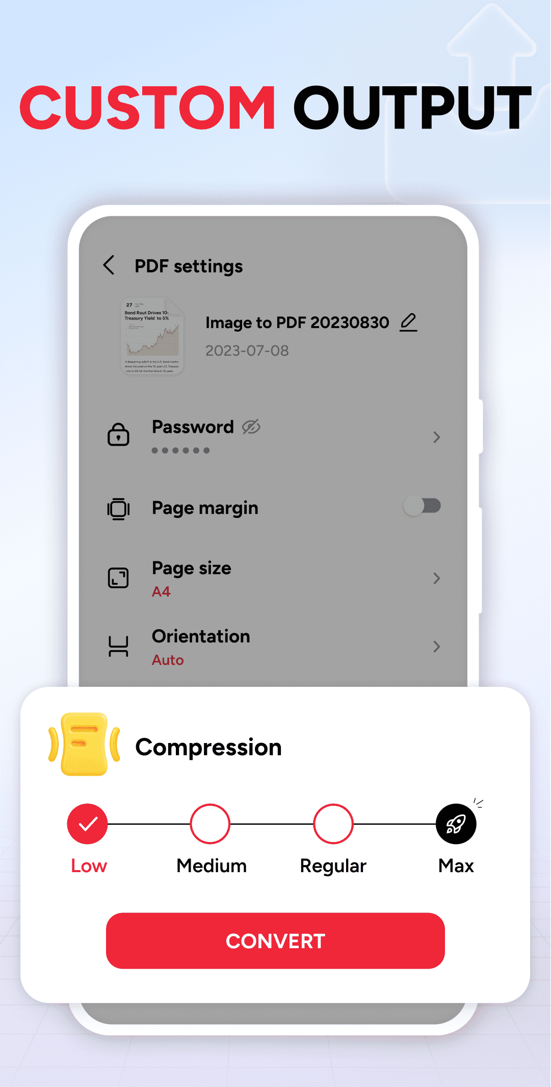 اسکرین شات 5 برنامه Image to PDF - PDF Reader