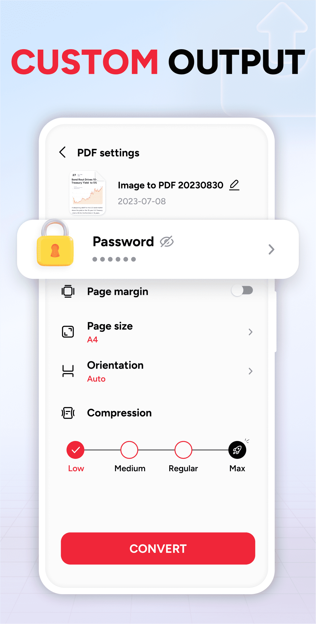 اسکرین شات 5 برنامه Image to PDF - PDF Reader