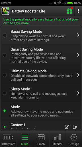 اسکرین شات 2 برنامه Battery Booster Lite