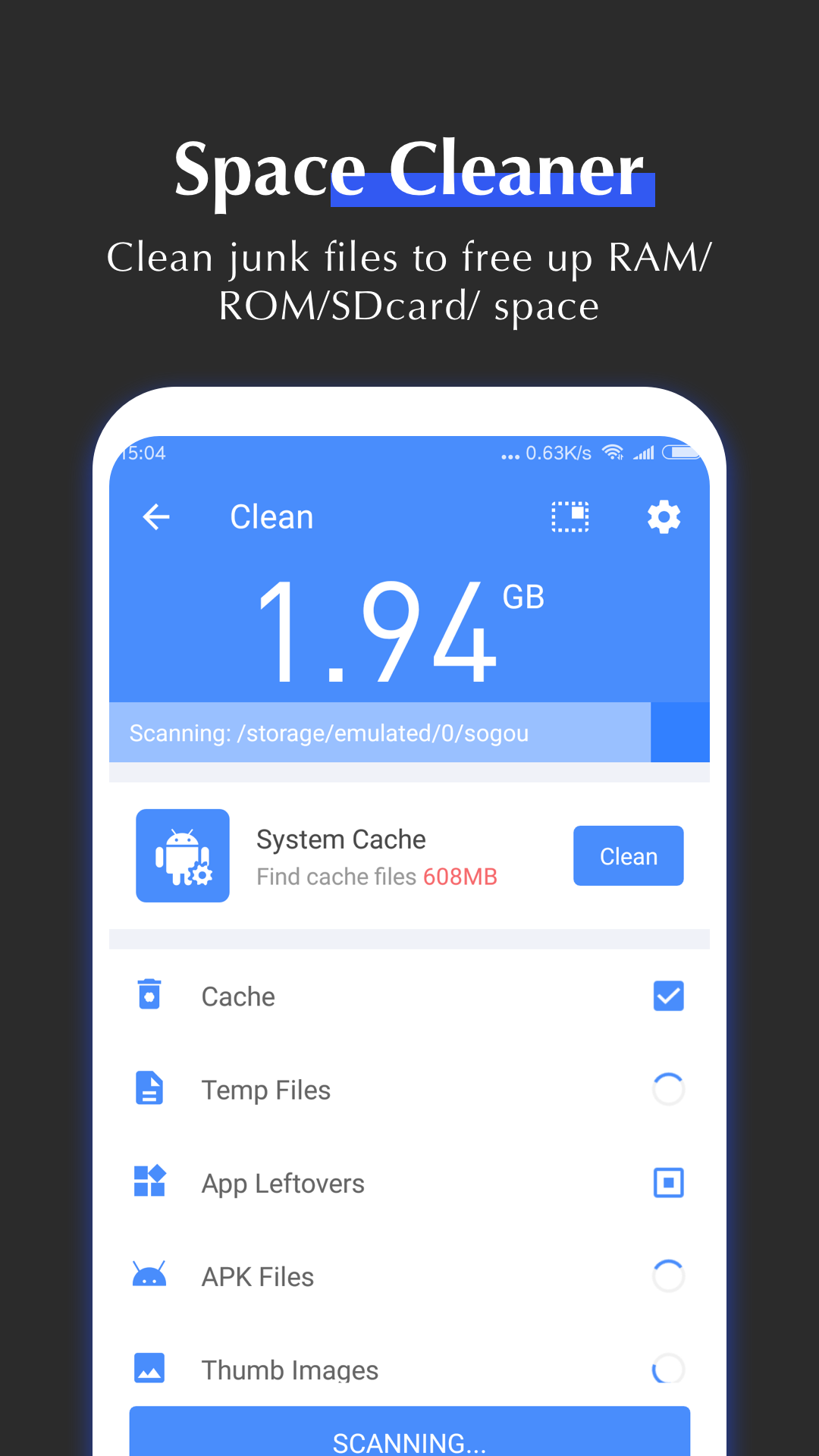 اسکرین شات 2 برنامه All-In-One Toolbox: Cleaner