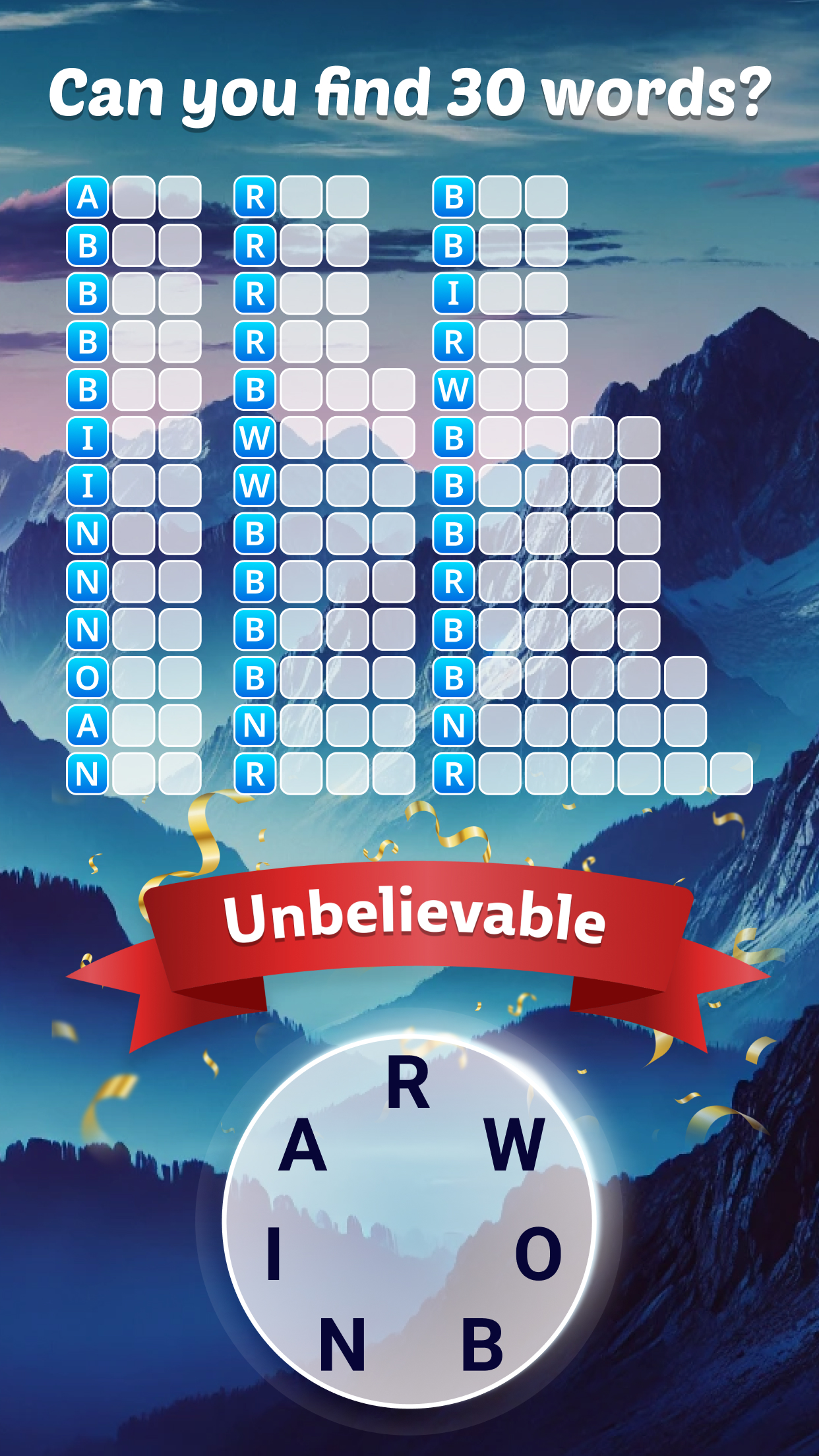 اسکرین شات 4 بازی Word Bliss