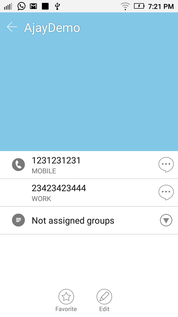 اسکرین شات 7 برنامه Import Export Contacts Excel