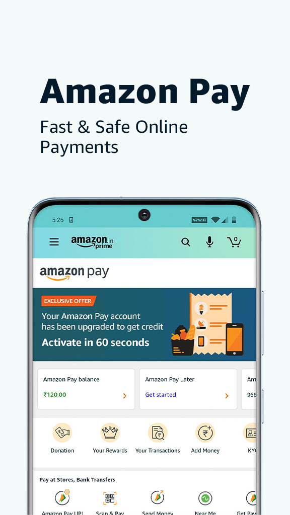اسکرین شات 3 برنامه Amazon India Shop, Pay, miniTV