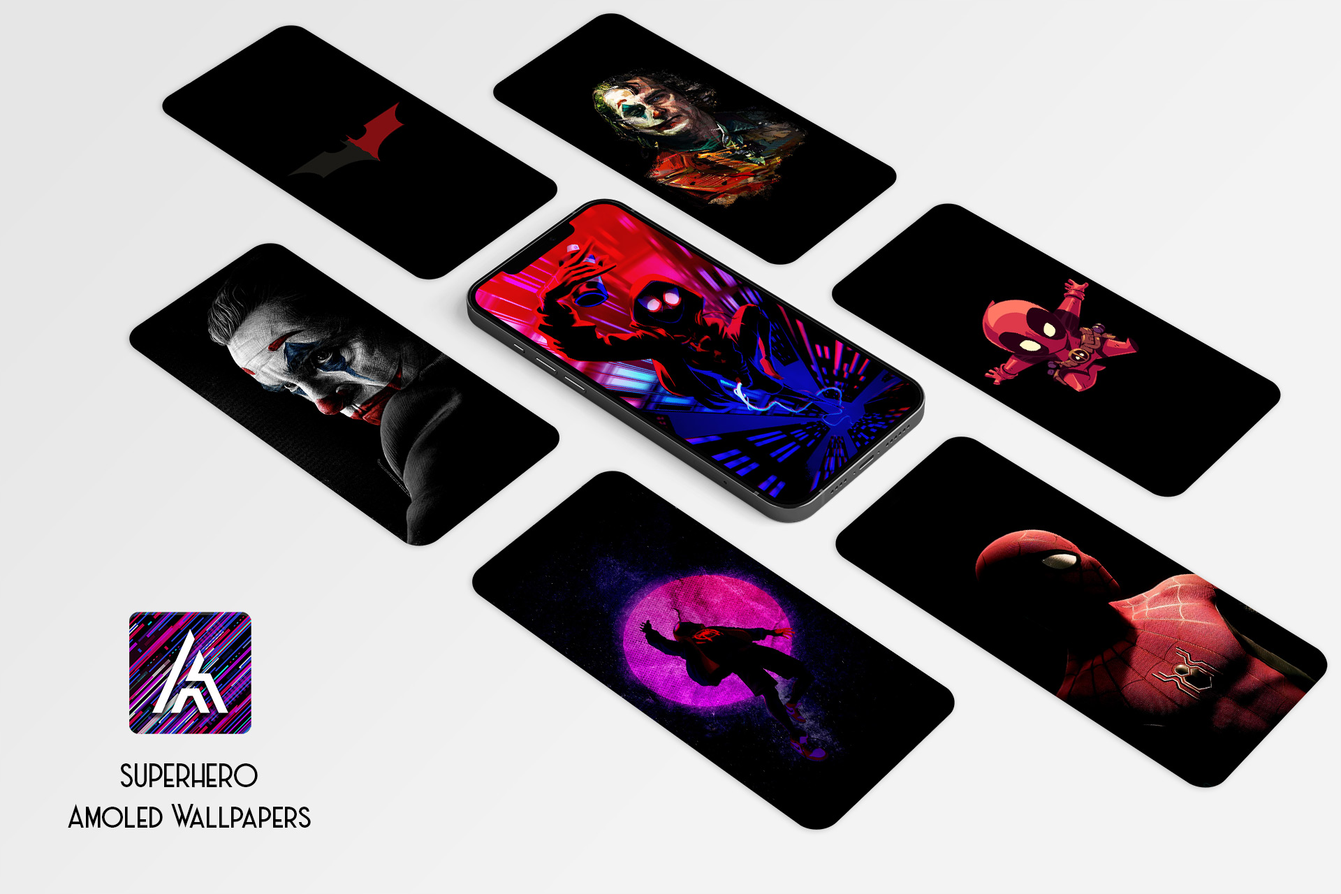 اسکرین شات 7 برنامه Amoled.in - Black Wallpapers