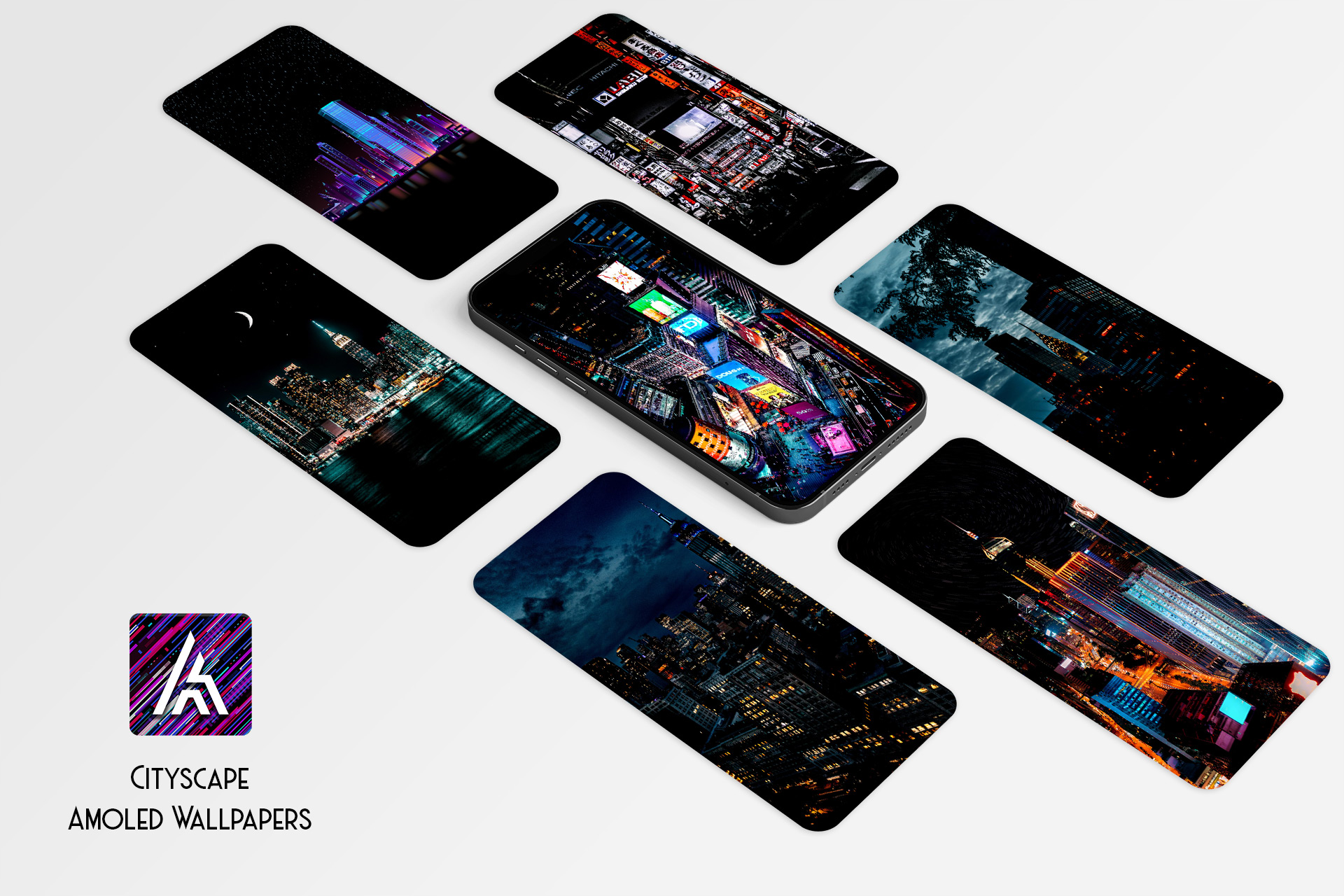 اسکرین شات 3 برنامه Amoled.in - Black Wallpapers
