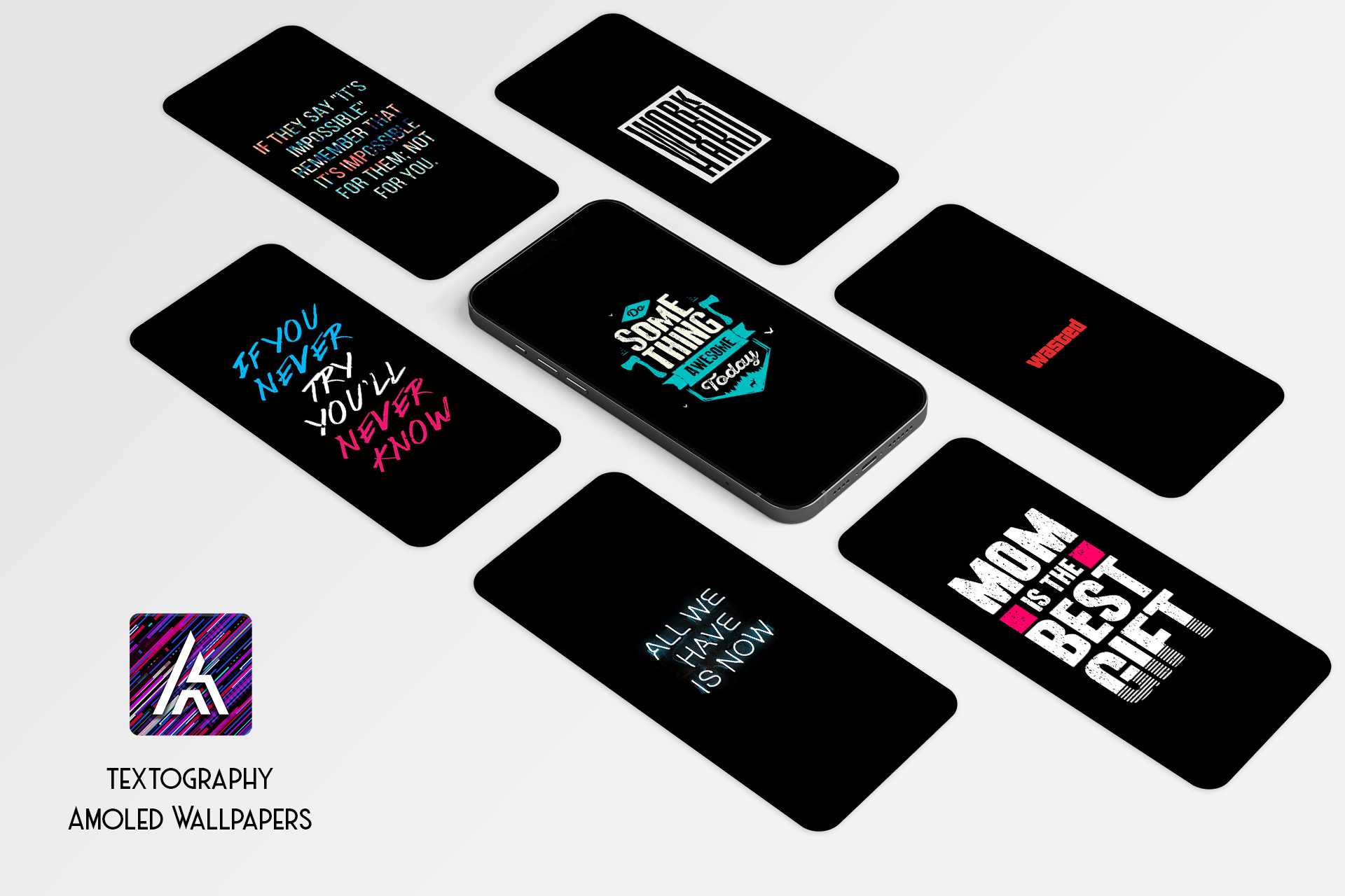 اسکرین شات 8 برنامه Amoled.in - Black Wallpapers