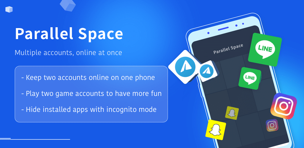 اسکرین شات 5 برنامه Parallel Space - app cloner