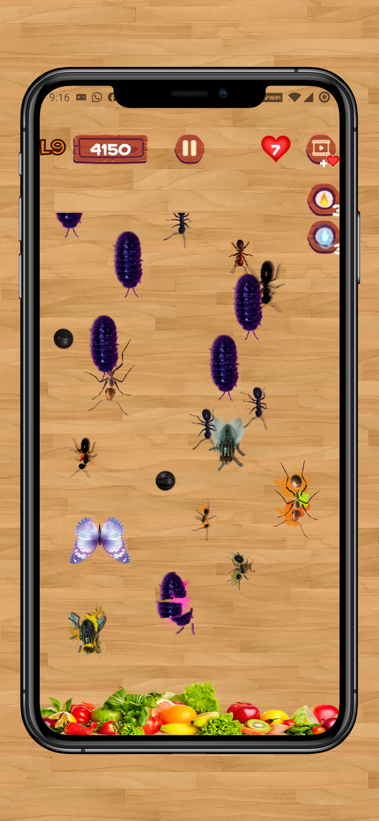 اسکرین شات 2 بازی Ant Smasher Game