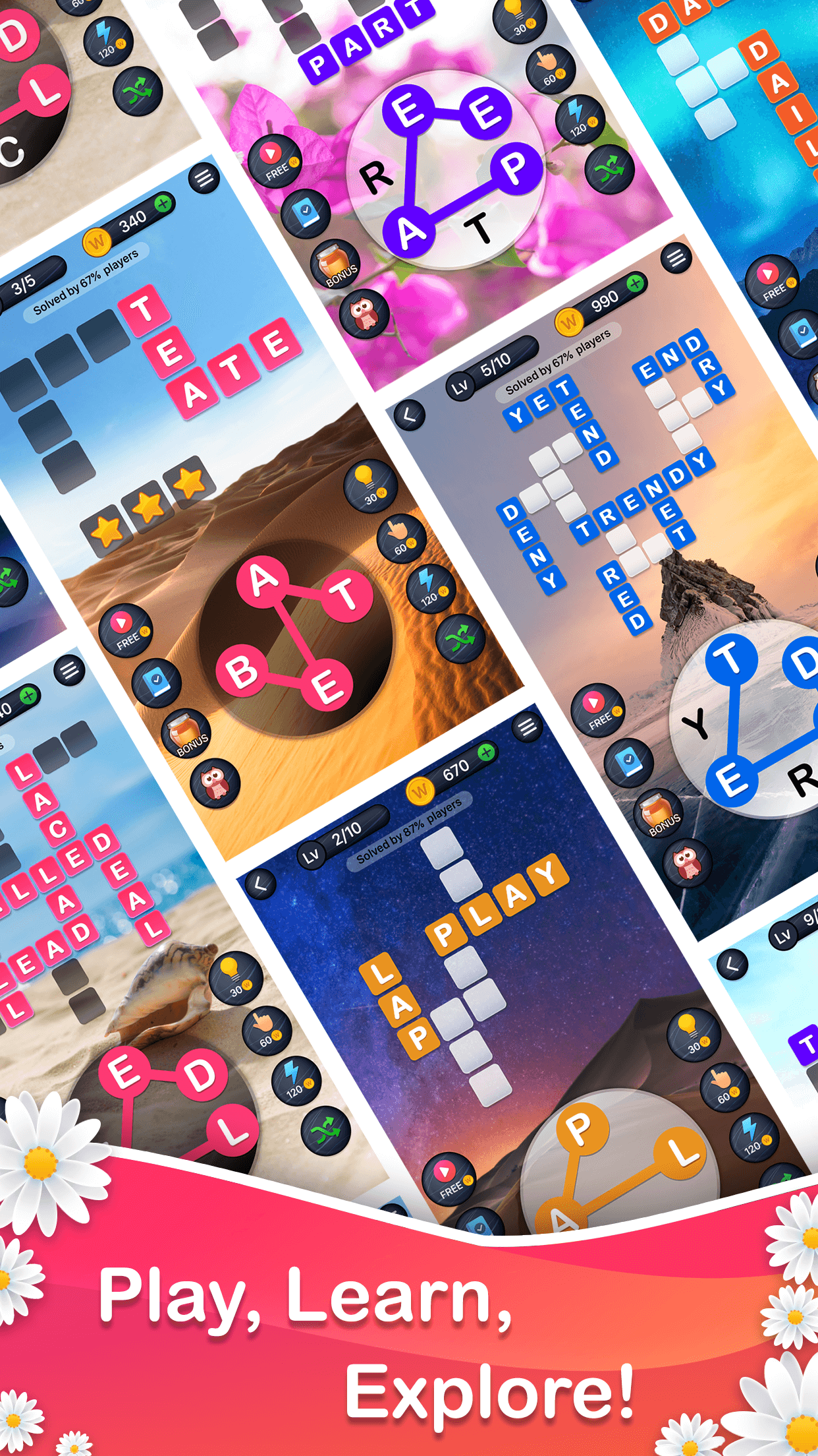 اسکرین شات 6 بازی Word Planet